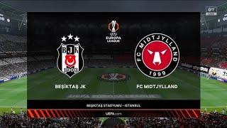 ベシクタシュ vs. ミッティラン | ヨーロッパリーグ予選2026 フルマッチ・シミュレーション・ハイライト