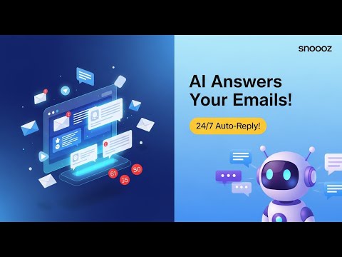 Snoooz Review: AI Email Assistant That Replies for You 24/7! 💬🤖 | Lifetime Deal
