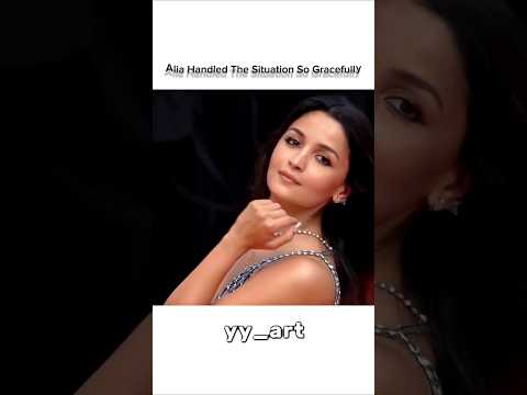 Alia Biggest Oops Moment Into Her Most Iconic Pose #shorts #edit