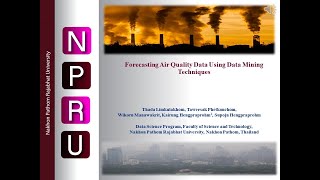 Forecasting Air Quality Data Using Data Mining Techniques [Data Science NPRU]