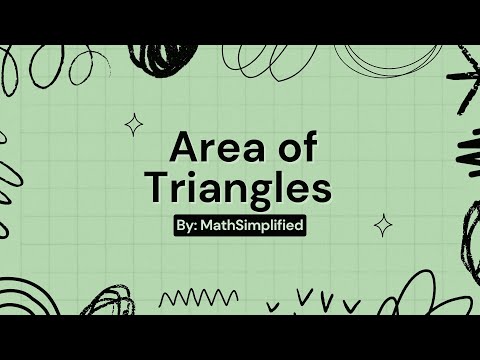 Area of an triangles | By MathSimplified