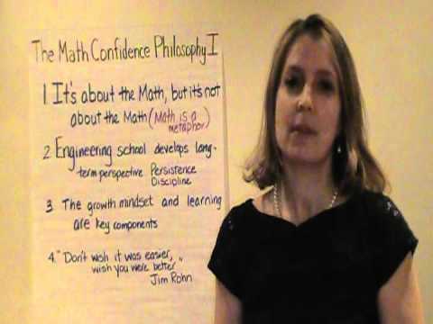 The Math Confidence Philosophy I.MOD