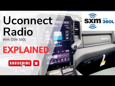SiriusXM 360L features explained on Uconnect radio