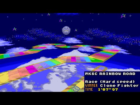 [SRB2Kart] MKSC Rainbow Road - 1:07.97 Freeplay (Metal Sonic; Hard)
