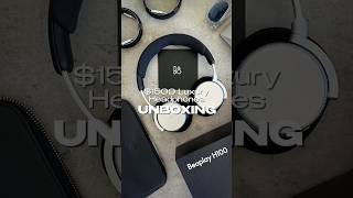$1,500 Headphones?! 🤑 Bang & Olufsen H100 Unboxing Experience! 🎧 #SHORTS