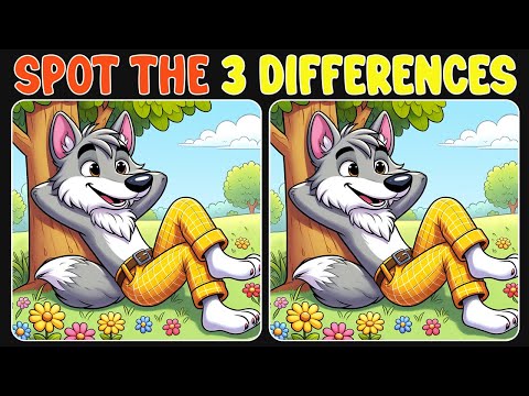 🧩🧠Spot the three differences : A very difficult puzzle. (Quite difficult)#23