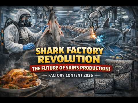 Shark Factory Revolution: The Future of Skins Production! |Prolevel Process |Factory Content 2026