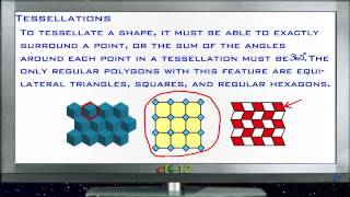 Tessellations: Lesson (Basic Geometry Concepts)