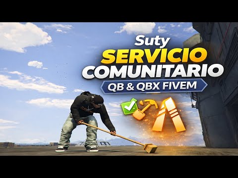Community Service Script (FiveM Script) (QBCore/QBX)