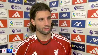 Dominik Szoboszlai Post Match Interview || Liverpool VS Arsenal 1-0 