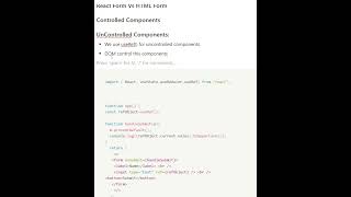 Controlled and Uncontrolled Component in React jS #2023 #reactjscourse #controlled #reactjs #shoaib