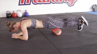 How to foam roll your glutes, quads and IT band
