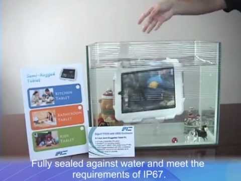 The Demonstration of FIC's Semi-Rugged Tablet