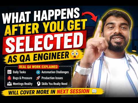 👉 What QA Engineers ACTUALLY Do in Company 😳 | Freshers & Fake Experience Must Watch