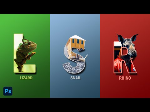 3D Letter Manipulation in Photoshop | Photoshop Tutorial