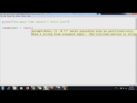 Python - How to use For Loop using python program- Python प्रोग्राम मे For Loop लगाना