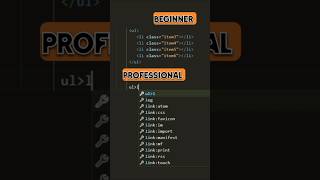 Beginner vs Pro Developer 🫢😱 #webdesign #html #html5 #css #coding