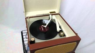 Mid Century Modern RCA Victor  Suitcase Portable Record Player
