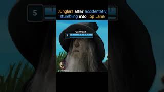 When the Jungler discovers Top Lane #leagueoflegends #leagueoflegendsmemes #lolmemes #gaming