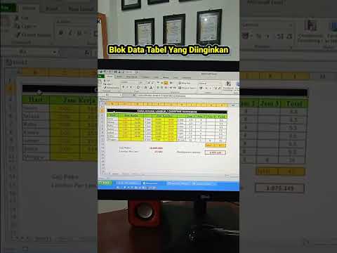Cara Memindahkan Data MS. Excel Ke Word Tanpa Terpotong
