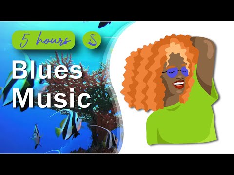 5 Hours Blues Music: Relaxing Music, Instrumental Music, Havenly Music, Stress Relief Music