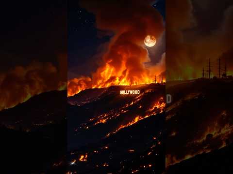 Los Angeles fire continues ☢️ #shorts #losangeles #joerogan #california #wildfire #fire #america