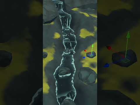 Creating a waterfall and surrounding landscape in #unity3d Part 1 #adventuregame #gamedev #indiegame