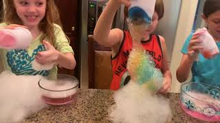 Rainbow Bubble Science Experiment DIY At Home