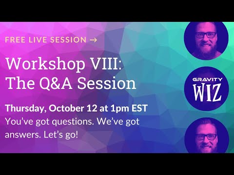 Live! Wizarding Workshop VIII — The Q&A Session