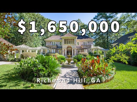 Inside a Million Dollar MANSION Located Near Savannah, Georgia