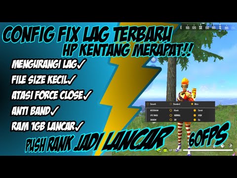CONFIG FIX LAG TERBARU 1.50.2!!Cara mengatasi lag di ram 1Gb