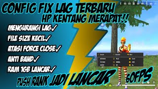 CONFIG FIX LAG TERBARU 1.50.2!!Cara mengatasi lag di ram 1Gb