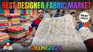 NEW DESIGNS FABRICS || Shanti Mohalla Fabric | Boutique Fabric Market | Cheap Price 🛍️