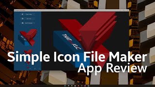 Simple Icon File Maker [Windows 11] App Review