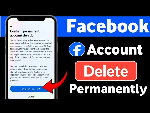Facebook Account Delete Kaise Kare Permanently 2024 | How To Delete Facebook Account  | fb id delete