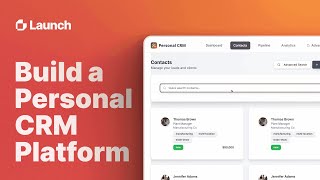 Launch.today Built My Personal CRM — No Devs, No Limits 🔥