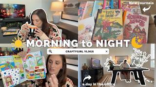 A FULL DAY IN MY LIFE 🤍 | Morning Workout, Work Day & Everyday Moments