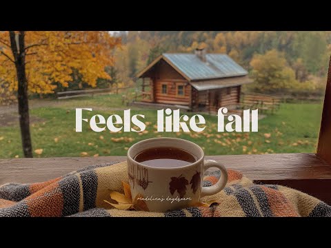 a dreamy autumn morning that feels like fall ☕️🤍🍂 romanticize your quiet life with guitar music 🎵