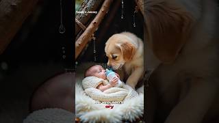 "Brave Puppy Saves a Child in Storm! 🐶❤️👶"#tommyjourney#puppyrescue#aianimalstories#cutepuppy