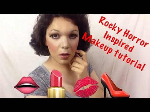 TRAILER- Rocky Horror Inspired Makeup Tutorial!!!!
