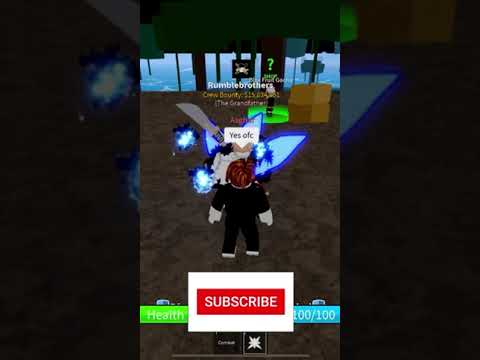 This kitsune guy gave me a fruit in bloxfruits #bloxfruits #shortsfeed