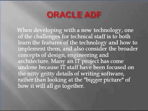 The Best  Oracle ADF Online Training at  It hub Online Training