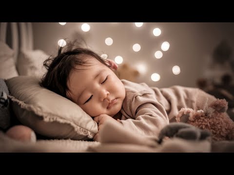 🌙💤 "Dreamland Serenade 🌟|10 Hours of Baby Lullaby Music 🎶| Soothing Sleep & Anxiety Relief in 4K" 💤🌙