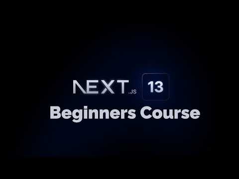 🔴 Complete Beginners Course For Next Js 13.4 with Firebase v9 and TailwindCSS