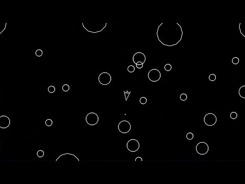 AI learns to play Asteroids