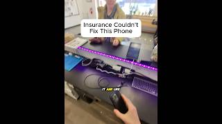 INSURANCE COULDNT FIX THIS PHONE!!! #brokenfix #smartphone #education #problemfix #cellphone