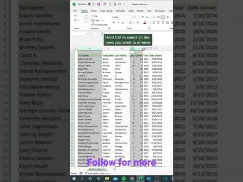 Easy Excel Shortcuts #shorts #excel #exceltricks #exceltutorial #exceltips #excelforbegginers
