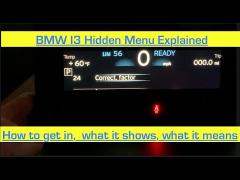 Bmw I3 Hidden Menu Review