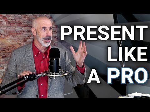 Delivering presentations online pt  4 – How to look like a Pro!