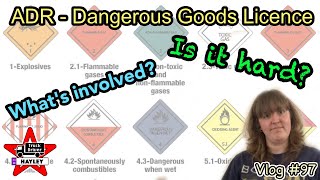 Vlog #97 - Getting my ADR Dangerous Goods Licence (Is it hard?)